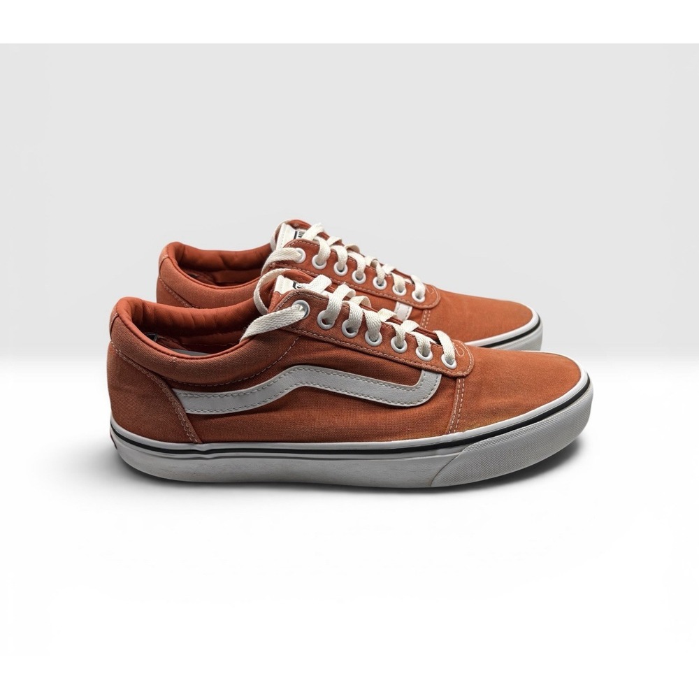 Vans Men's Old Skool Ward Sneakers‎ Size 9 Skateboarding Burnt Orange -1987